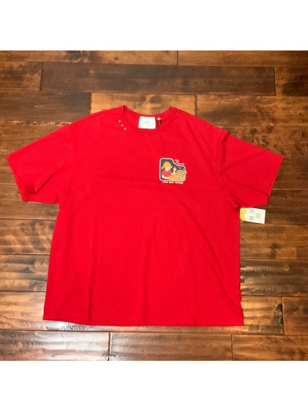 RTA Men's Red If You Ain't Cheating You Ain't Trying T-Shirt, Size XL, NWT!